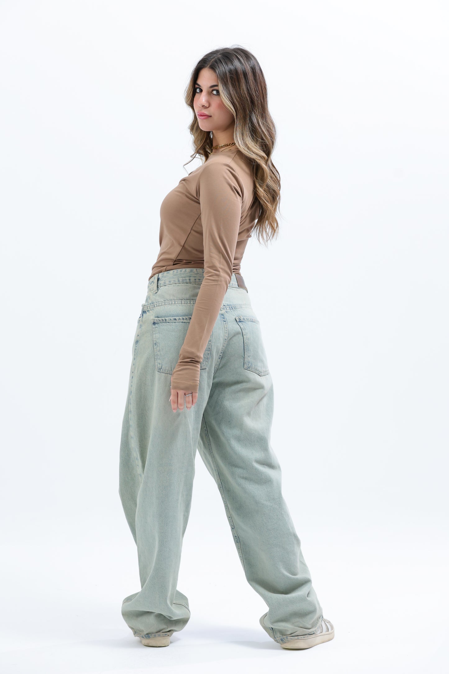 Beige Everywear Longsleeved Top