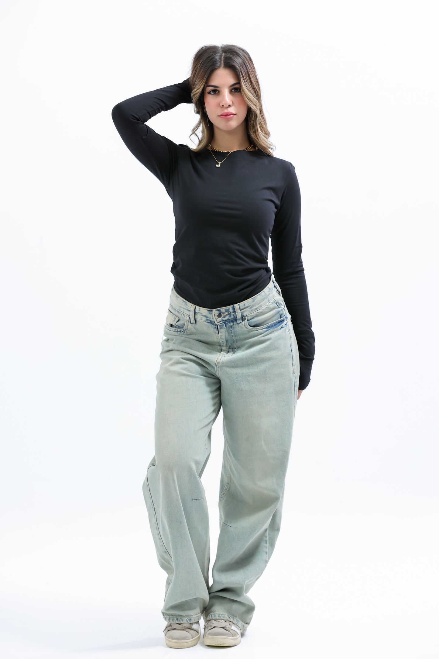 Black Everywear Longsleeved Top