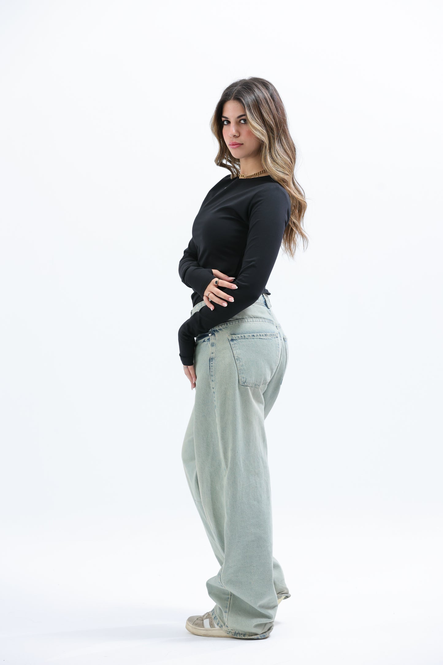 Black Everywear Longsleeved Top