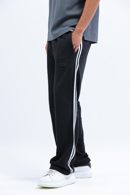 The Black Iconic C Track Pants