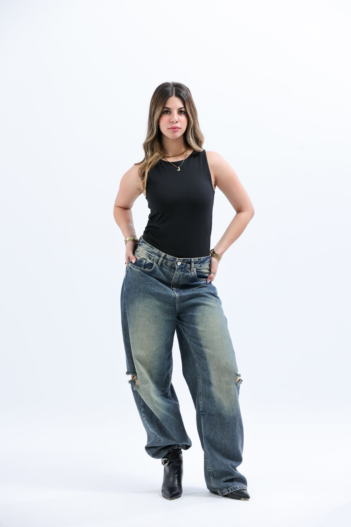 Black Everywear Sleeveless Body Suit