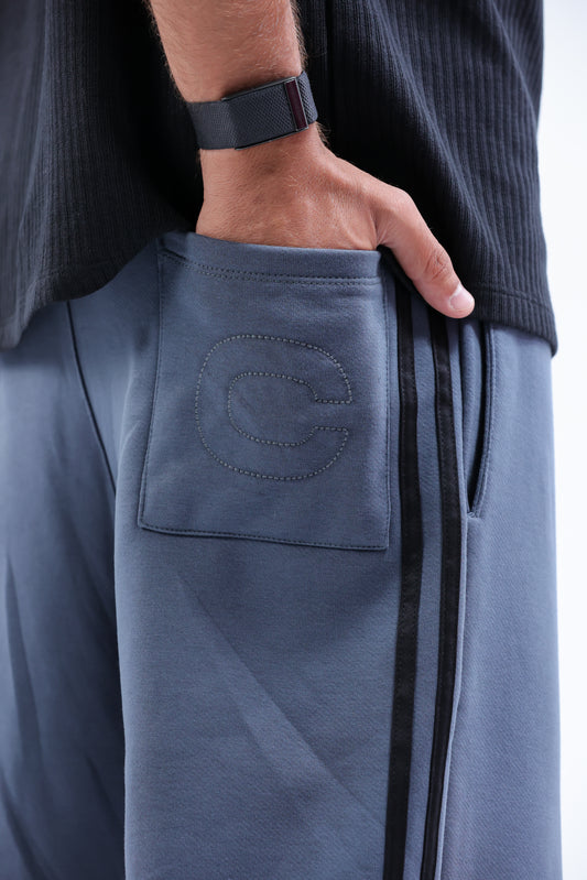 The Grey Iconic C Track Pants