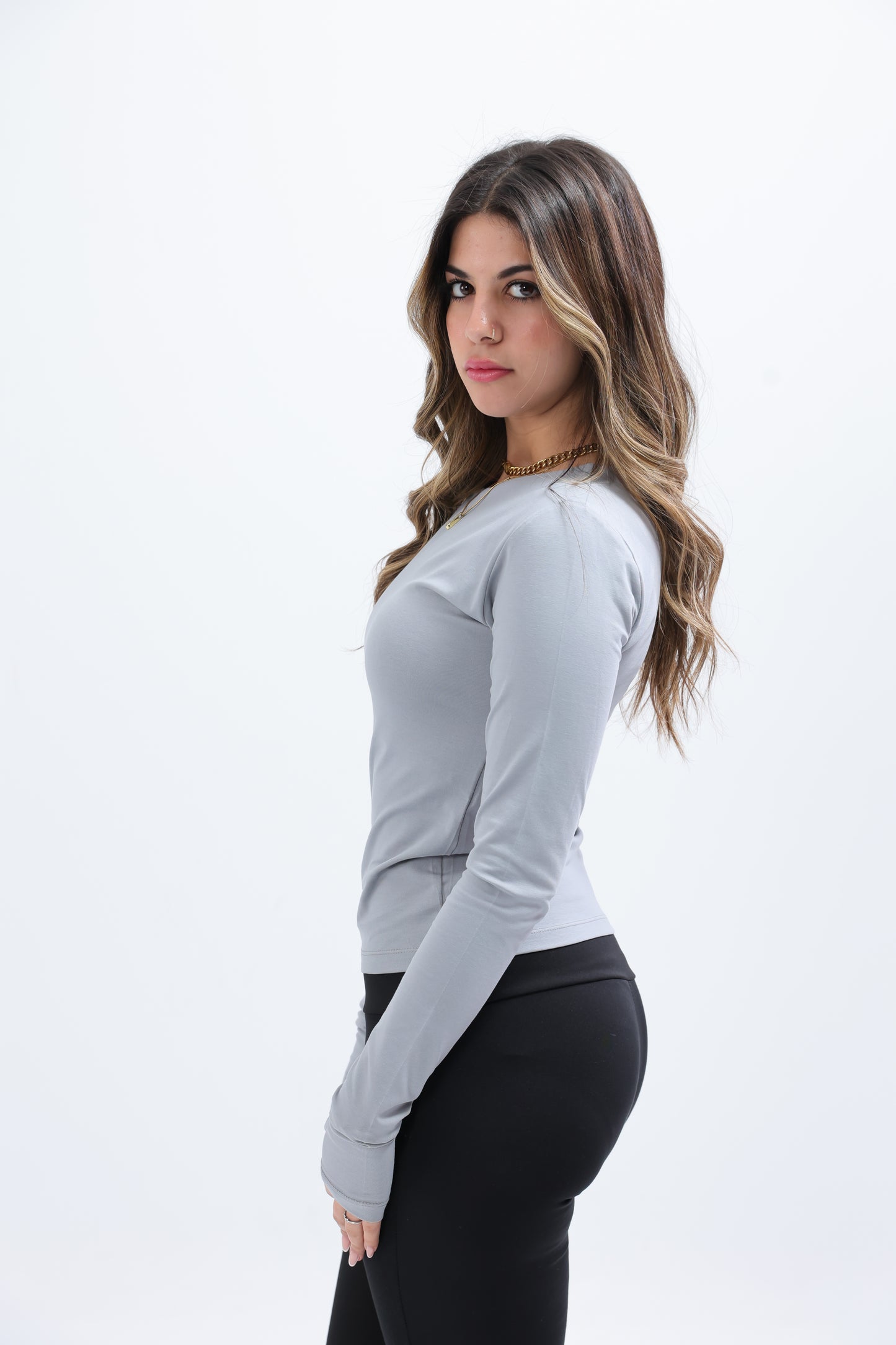 Grey Everywear Longsleeved Top