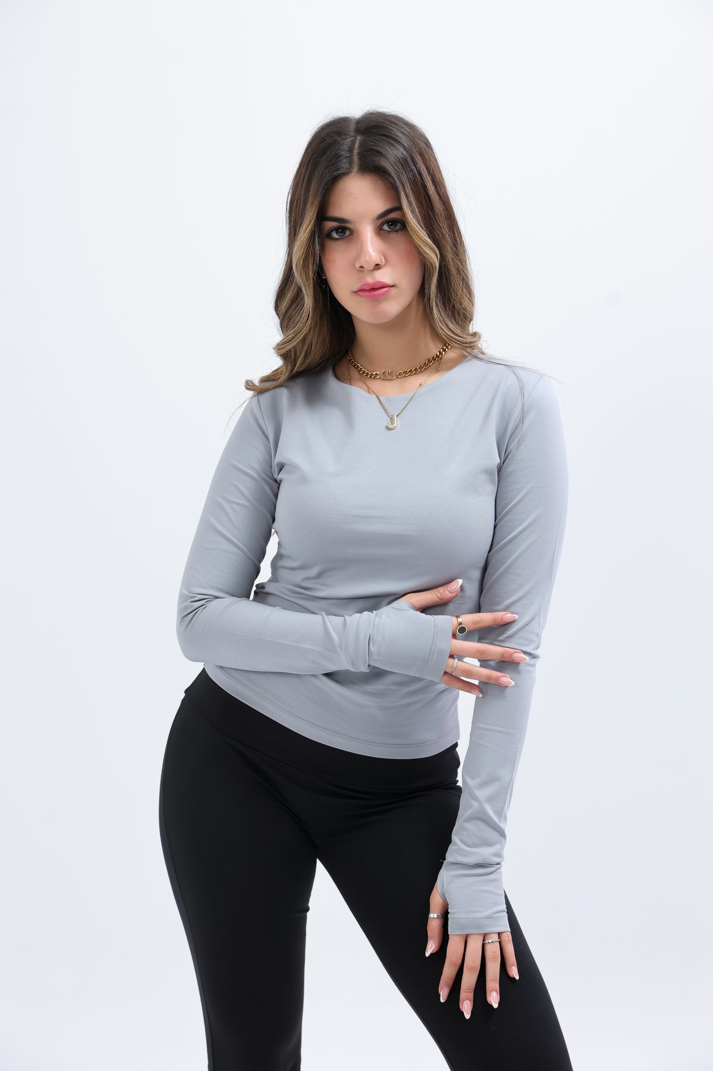 Grey Everywear Longsleeved Top