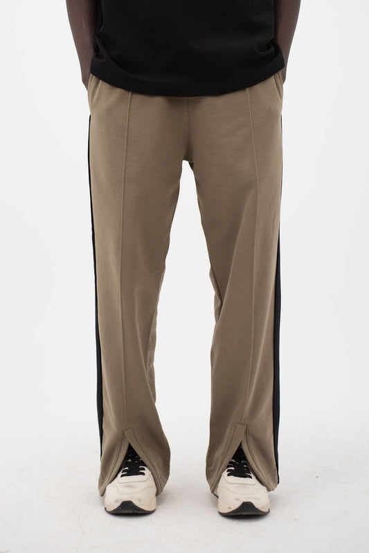 Latte Dual-Tone Sweatpants