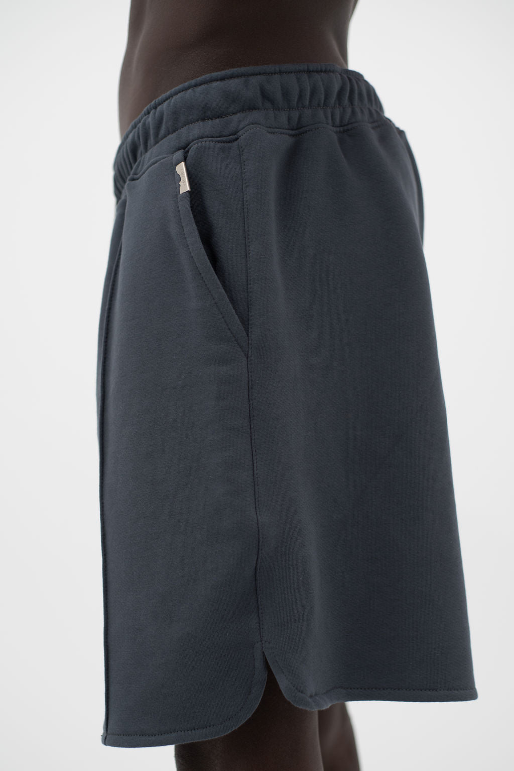 Charcoal Grey Laid-Back Shorts