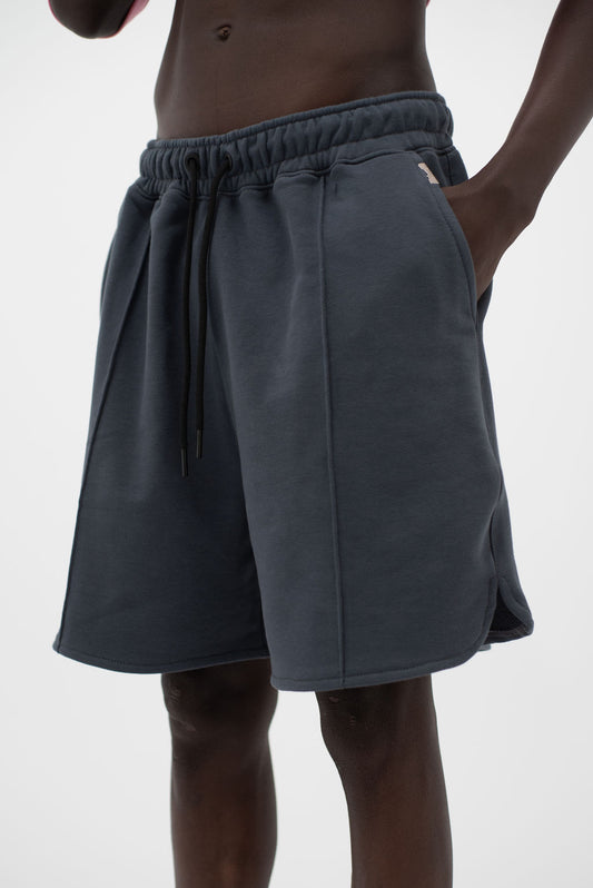 Charcoal Grey Laid-Back Shorts
