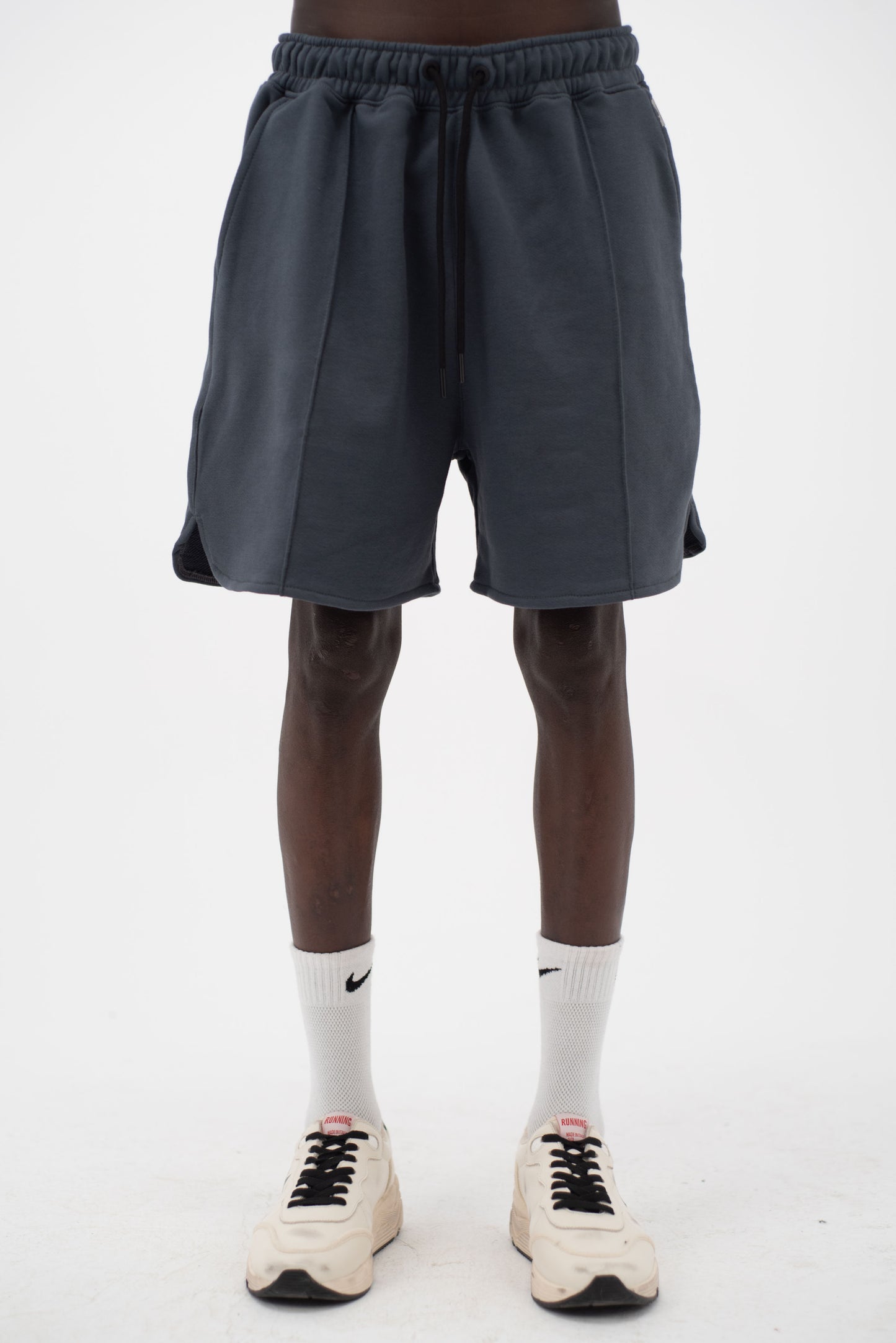 Charcoal Grey Laid-Back Shorts