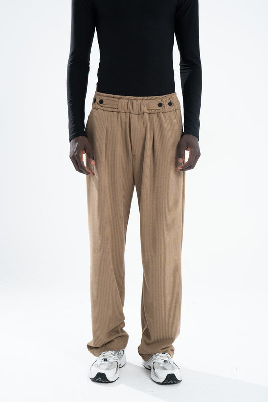 Latte Off Duty Knit Pants