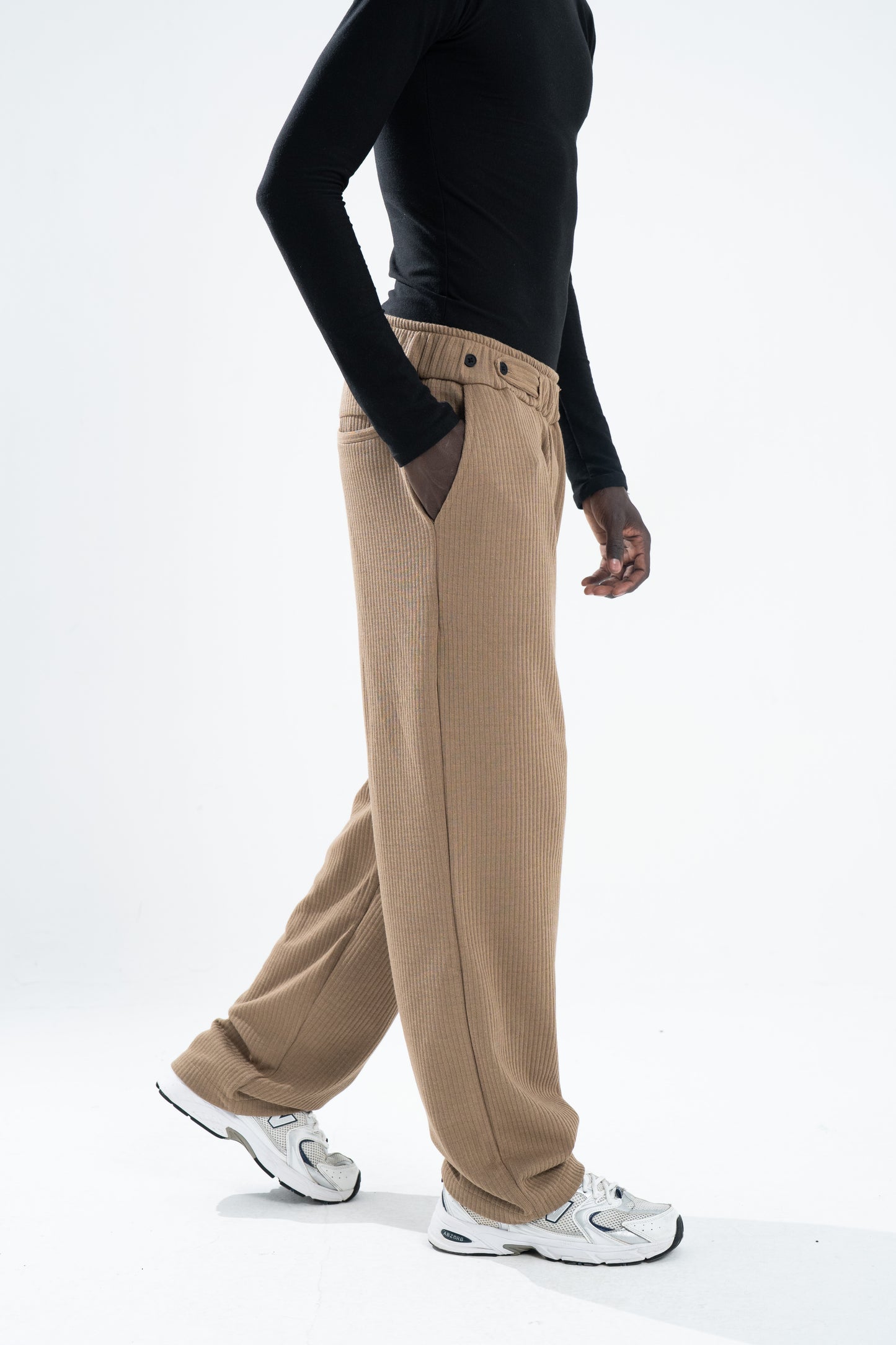 Latte Off Duty Knit Pants