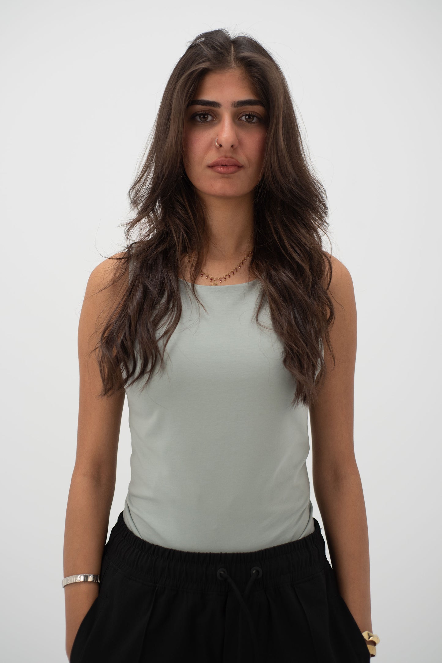 Mint Everywear Sleeveless Body Suit