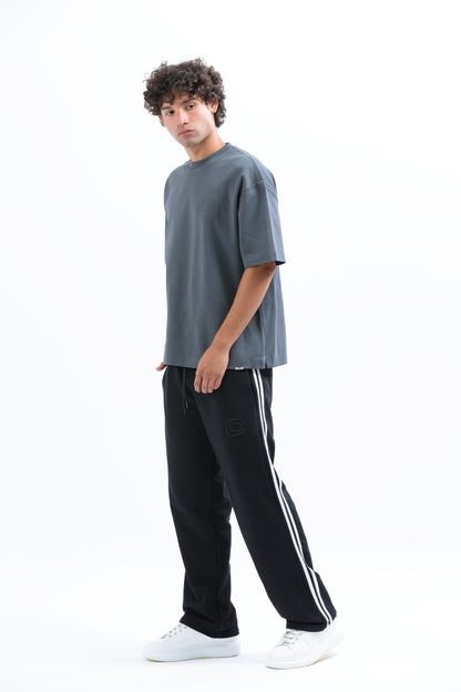 The Black Iconic C Track Pants