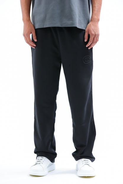 The Black Iconic C Track Pants