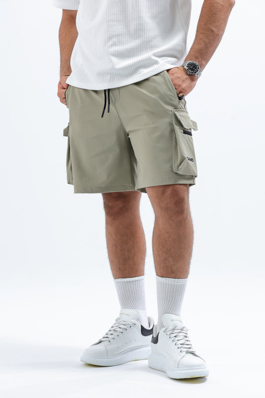 Dusty Olive Camo Jet Pocket Short