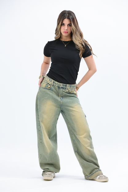 Black Everywear Shortsleeved Top