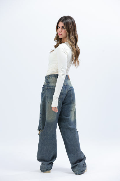 White Everywear Longsleeved Top