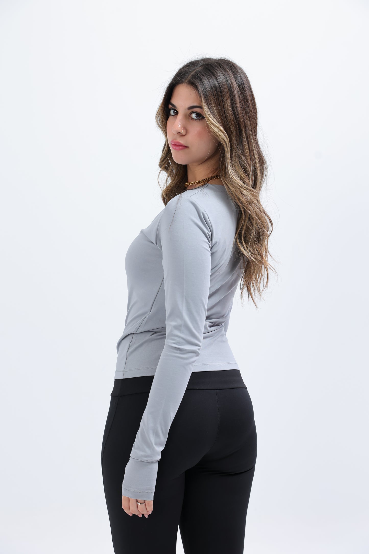 Grey Everywear Longsleeved Top