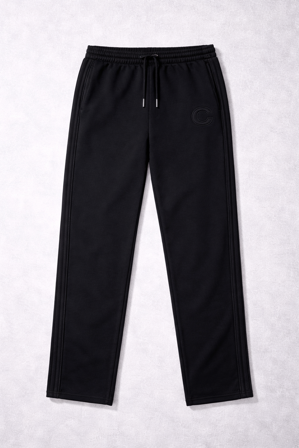 Black Iconic C Track Pants