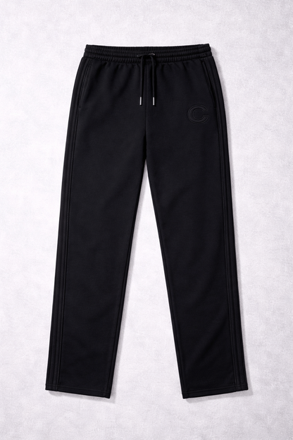 Black Iconic C Track Pants