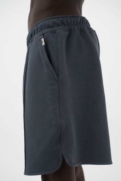 Charcoal Grey Laid-Back Shorts