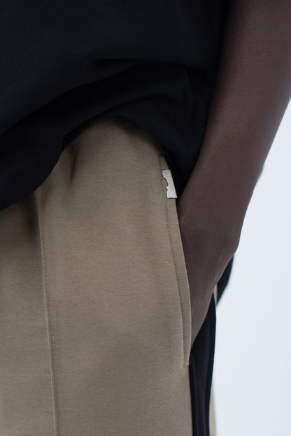 Latte Dual-Tone Sweatpants