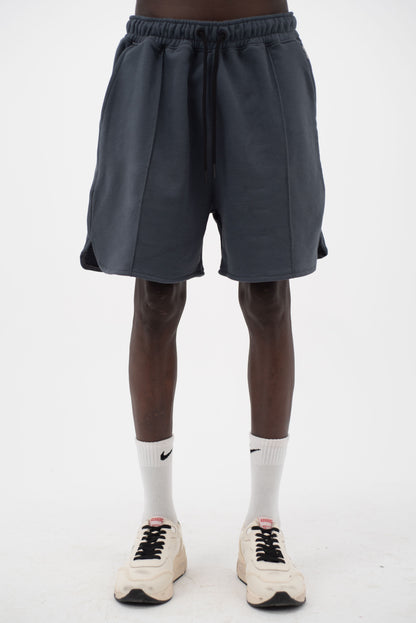 Charcoal Grey Laid-Back Shorts