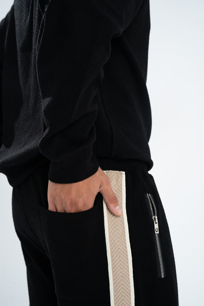 Black Jacq Track Pants