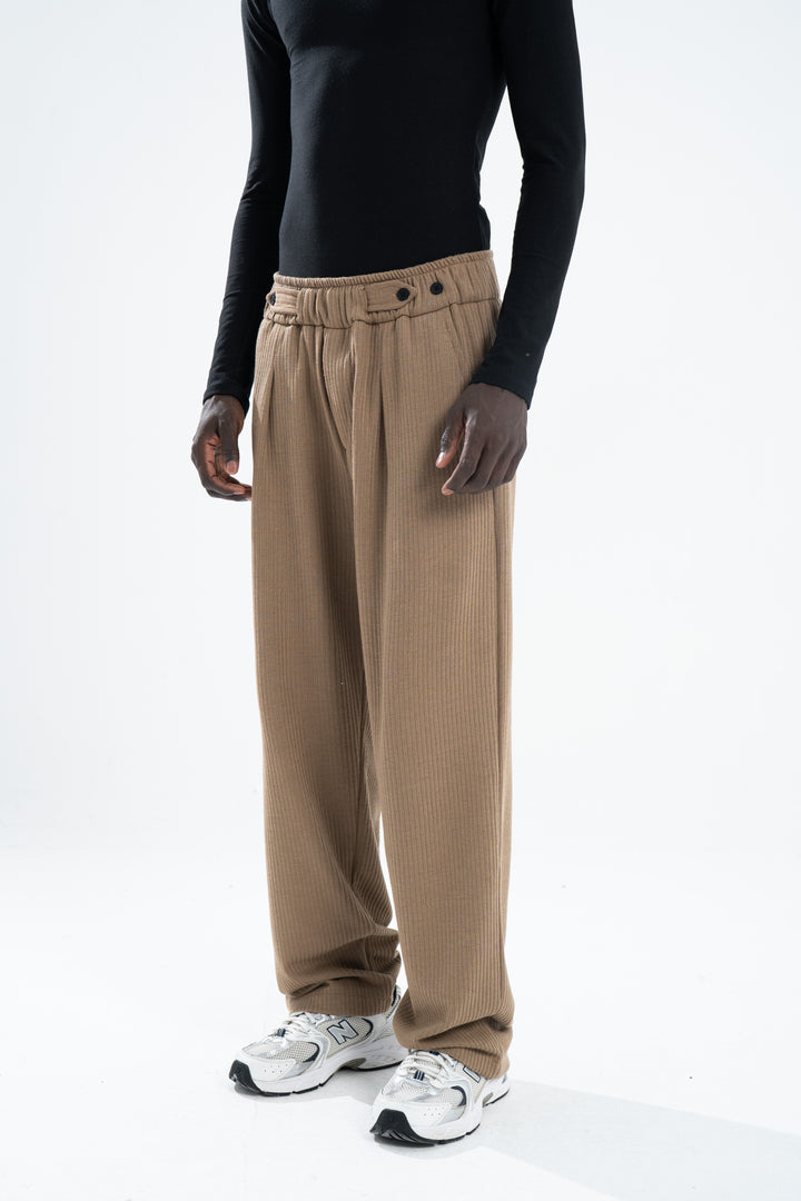 Latte Off Duty Knit Pants
