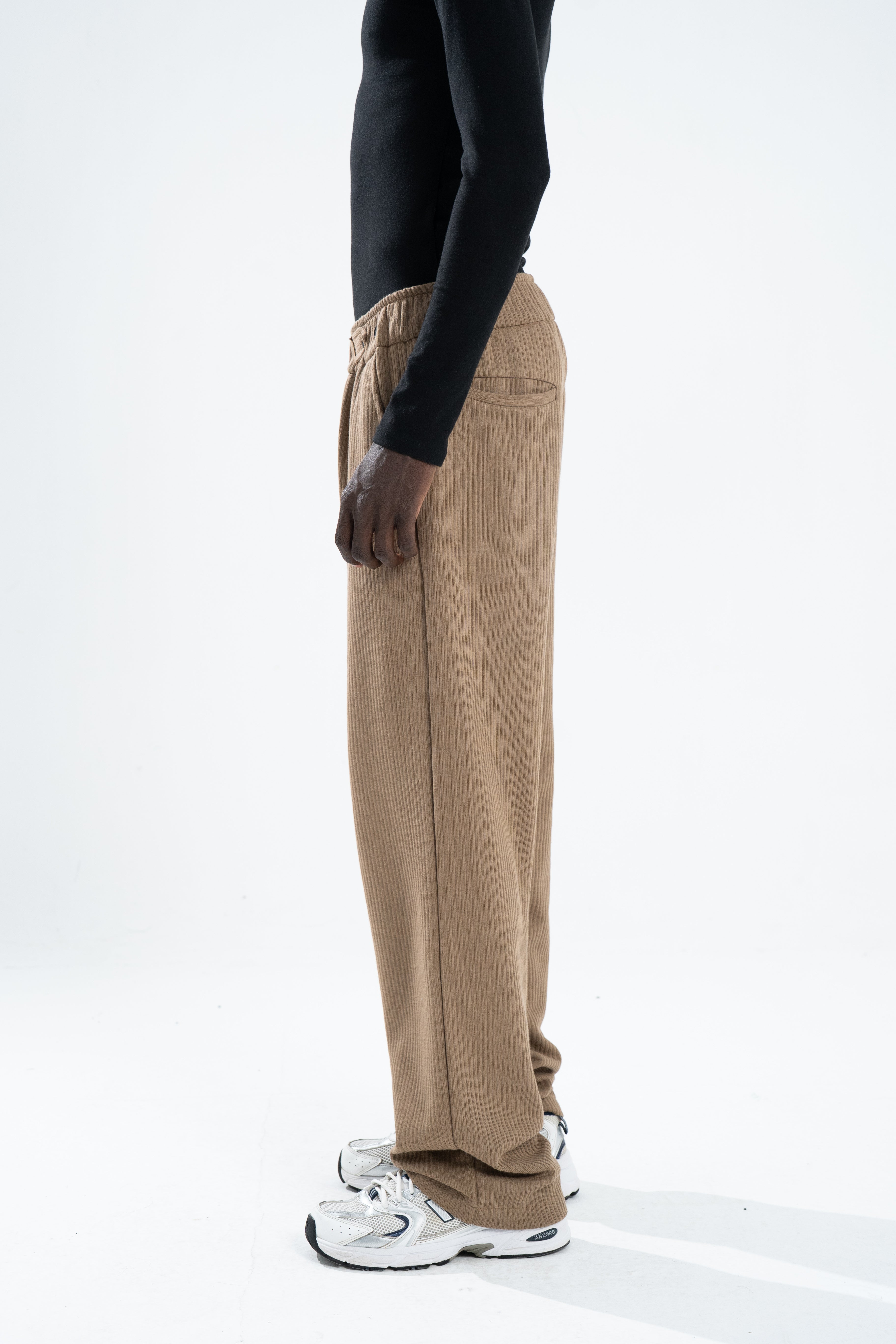 seed and soil Calm knit pants ベージュ F Latte Off Duty Knit Pants – Camo Apparel EG