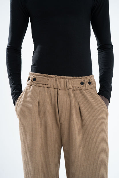 Latte Off Duty Knit Pants