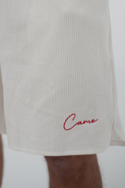 White Co-Ord Polo Set