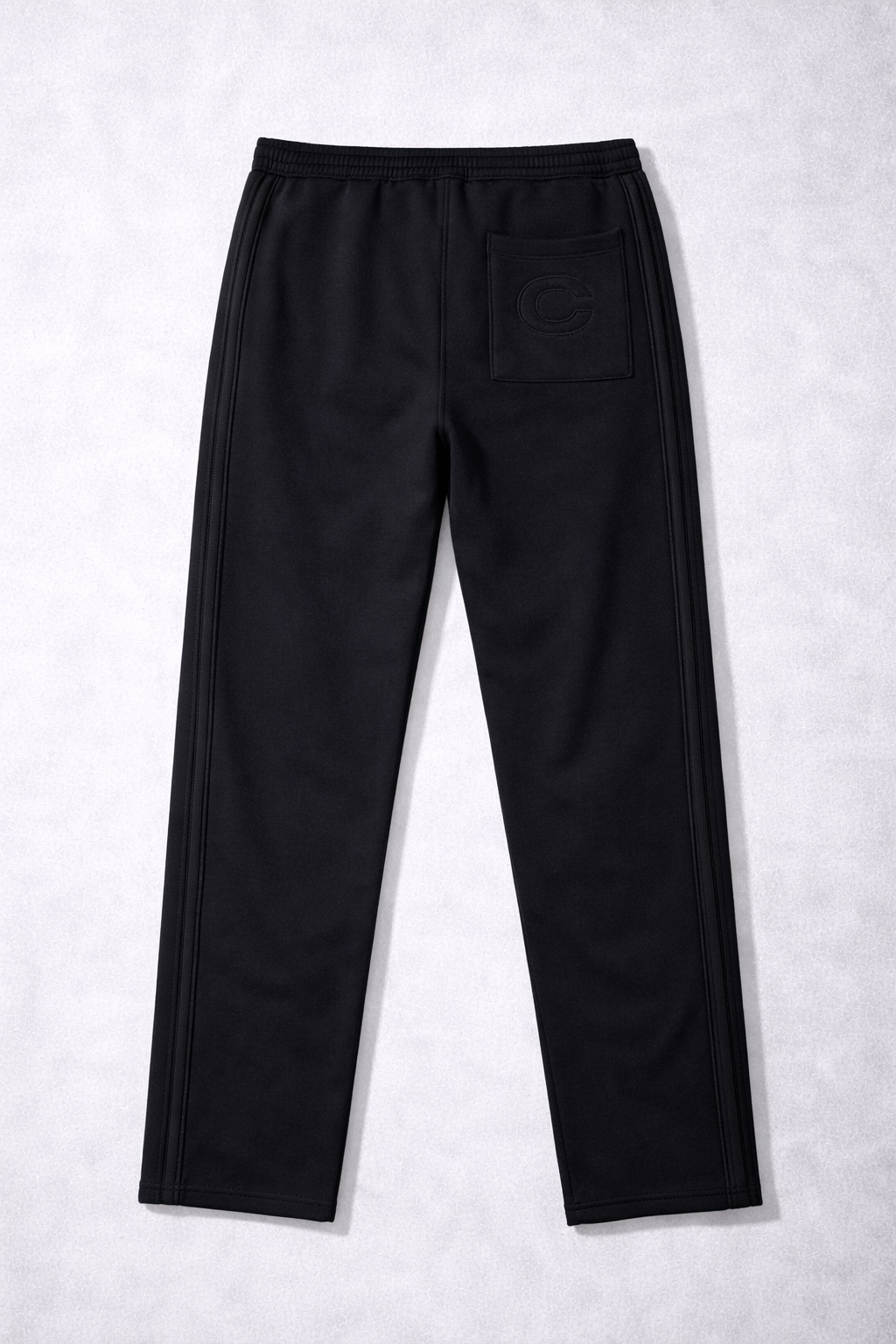 Black Iconic C Track Pants