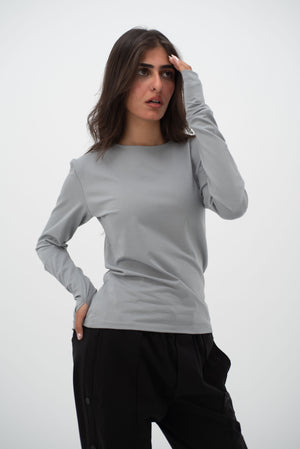 Grey Everywear Longsleeved Top