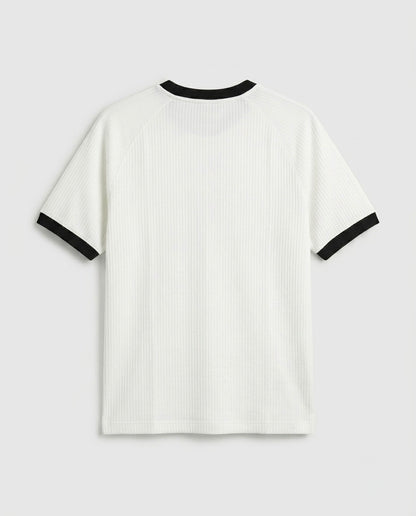 Knitted Ringer T-Shirt