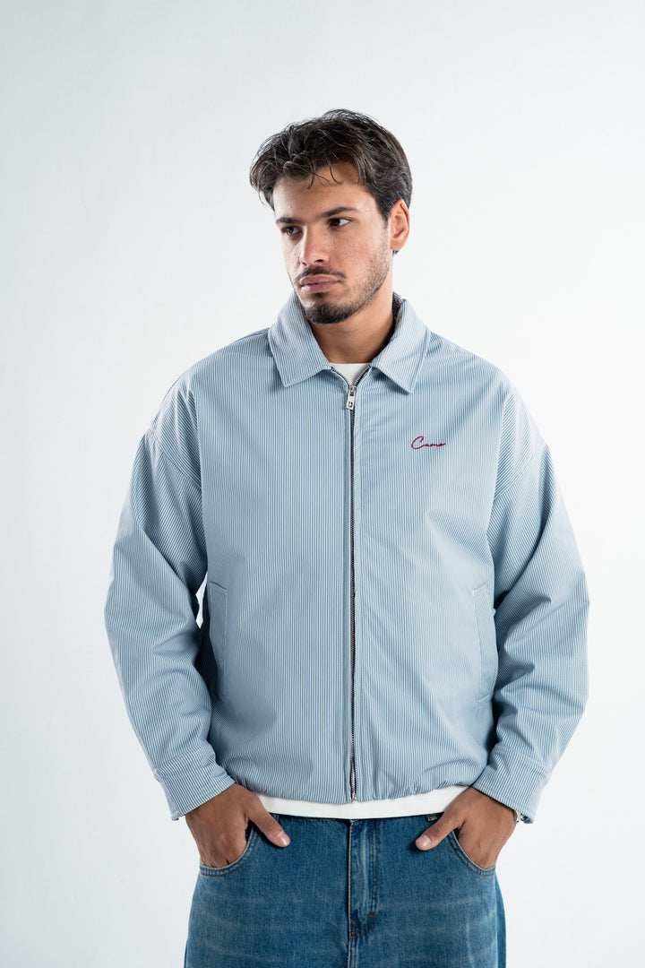 Signature Stripped Jacket