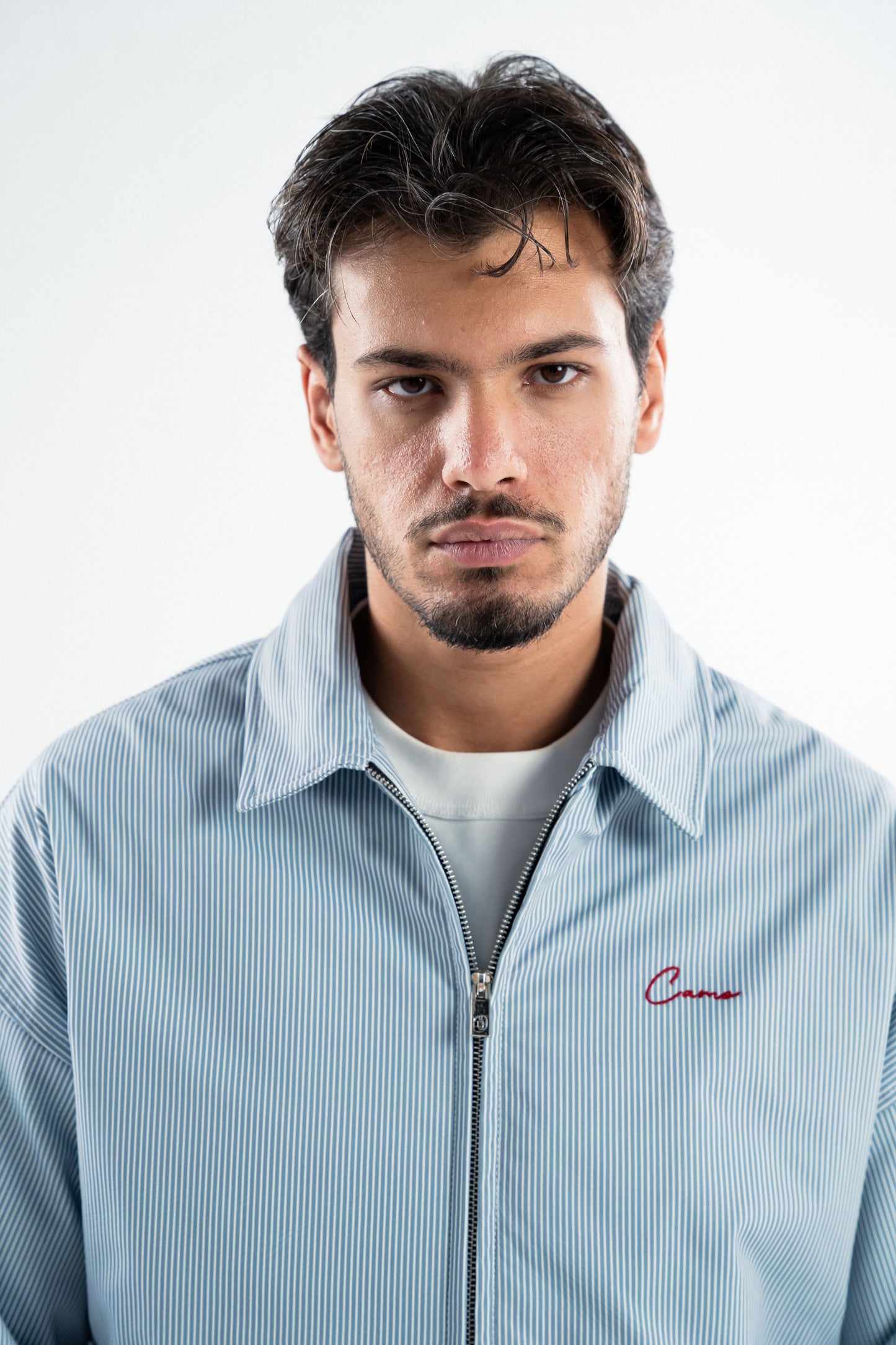 Signature Stripped Jacket