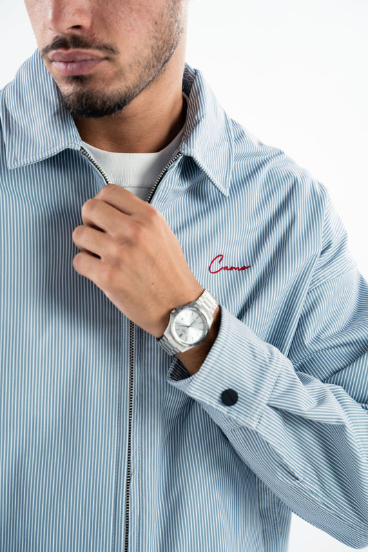 Signature Stripped Jacket