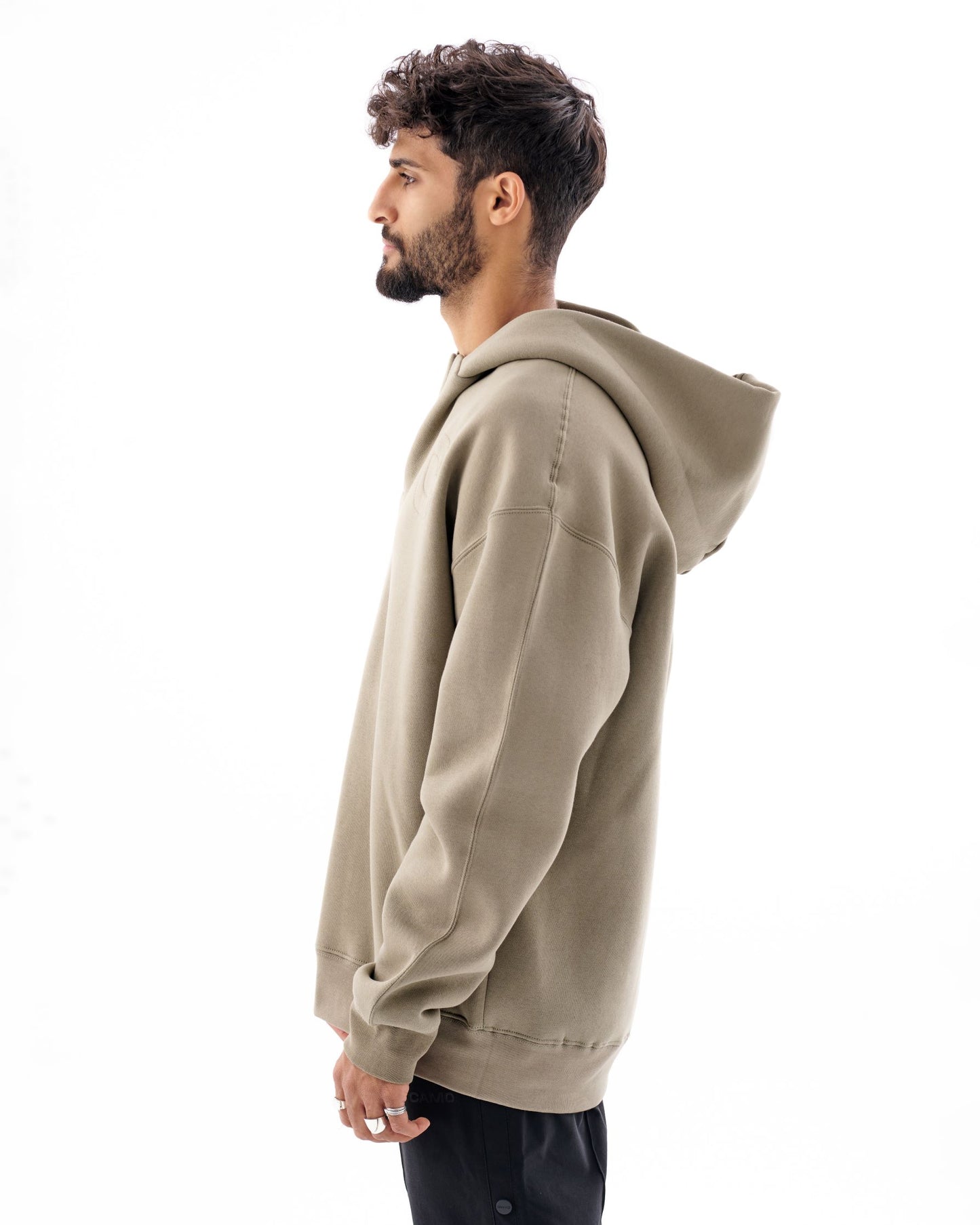 Buttonless Oversize Hoodie