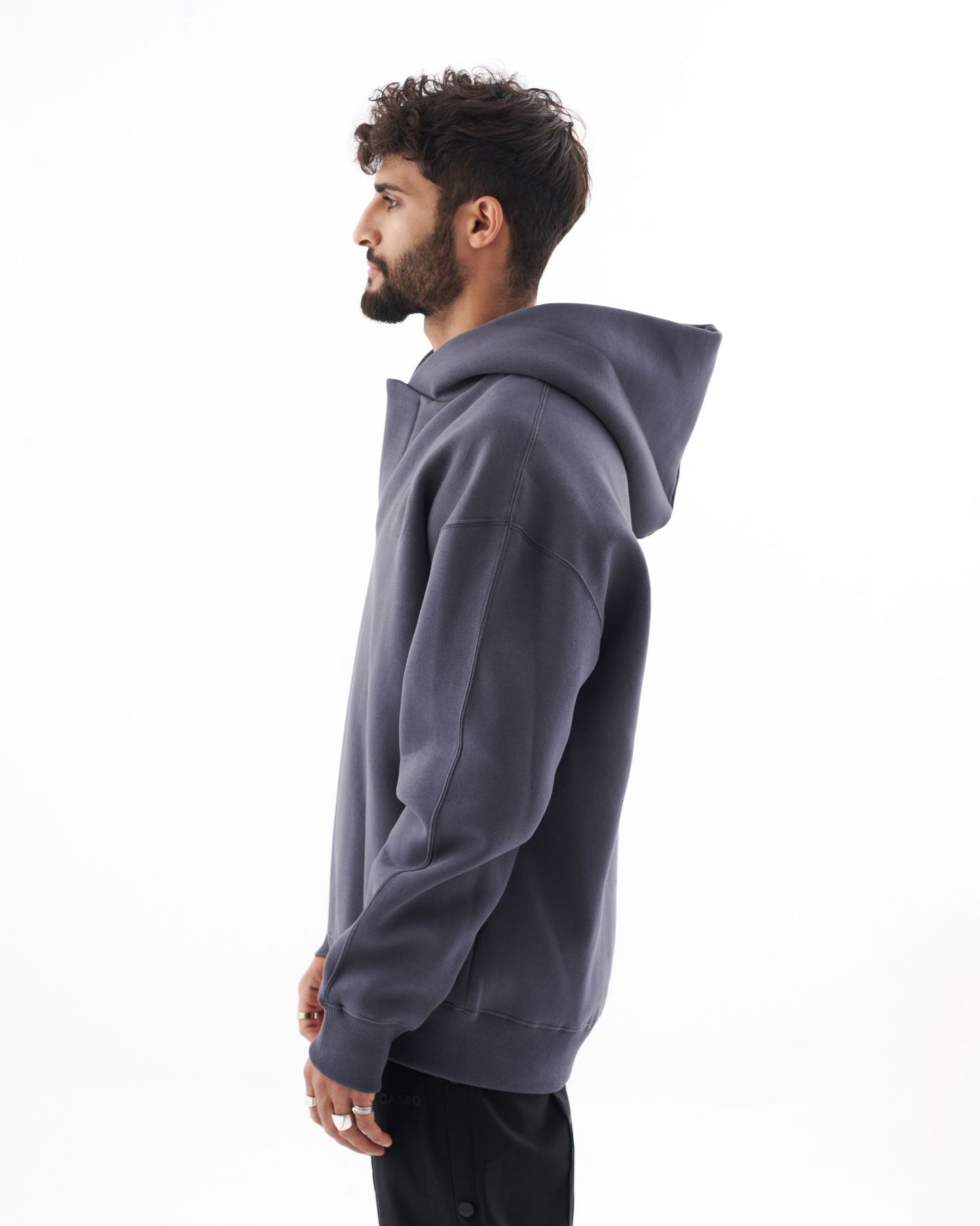 Buttonless Oversize Hoodie