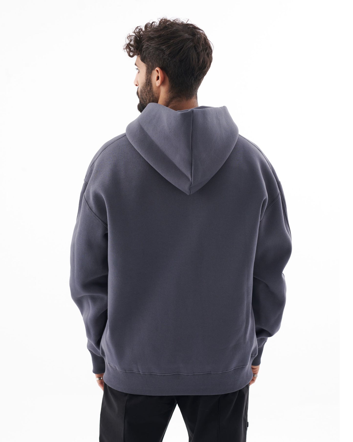 Buttonless Oversize Hoodie