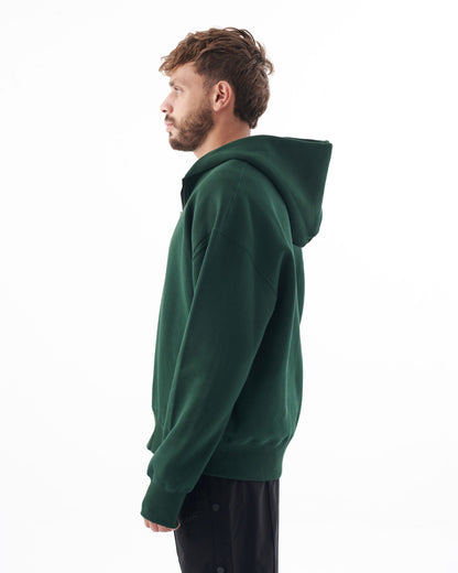 Initial Oversize Zip Hoodie