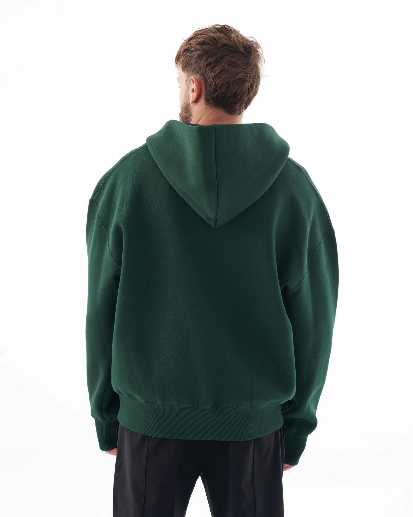 Initial Oversize Zip Hoodie