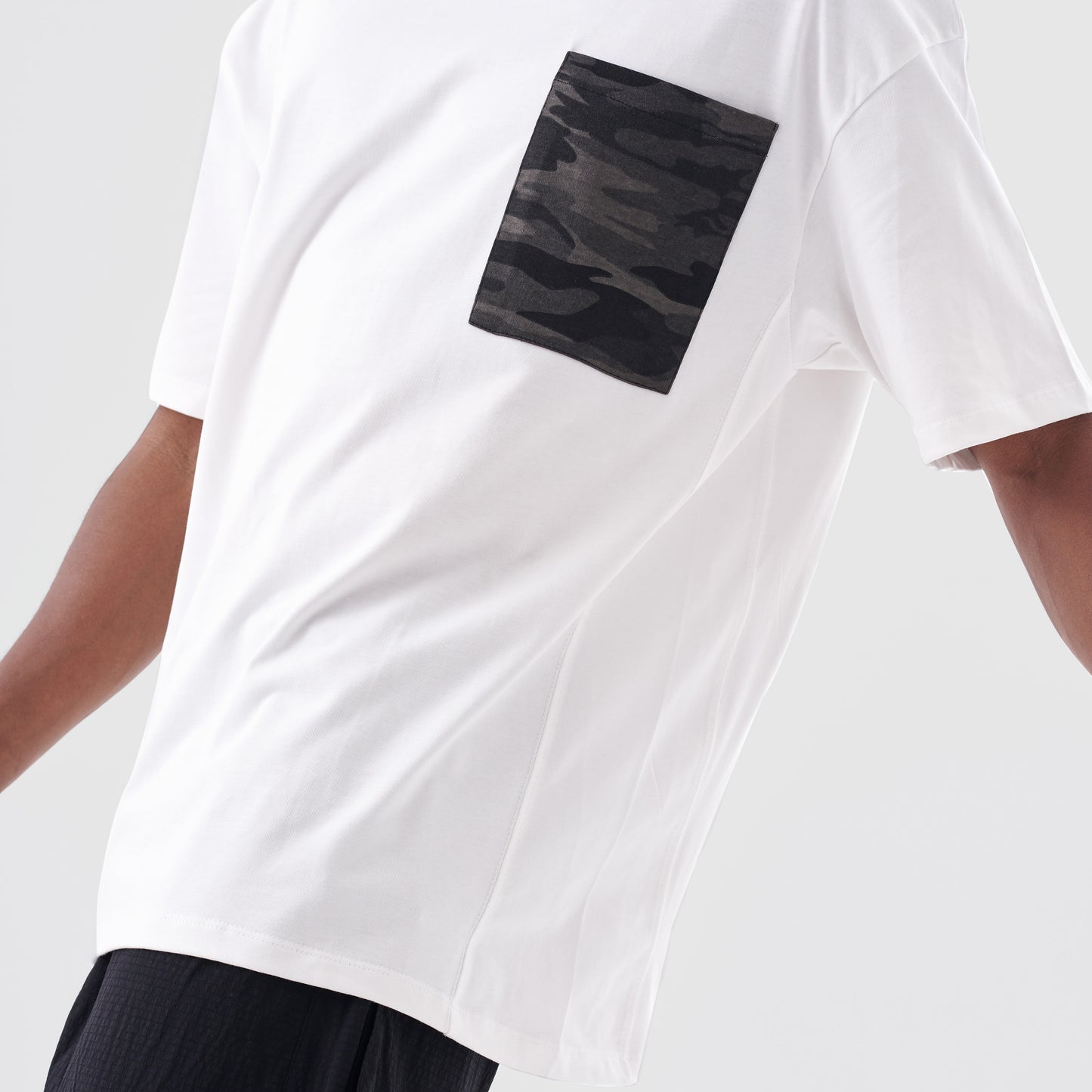 White Camo Pocket T-Shirt