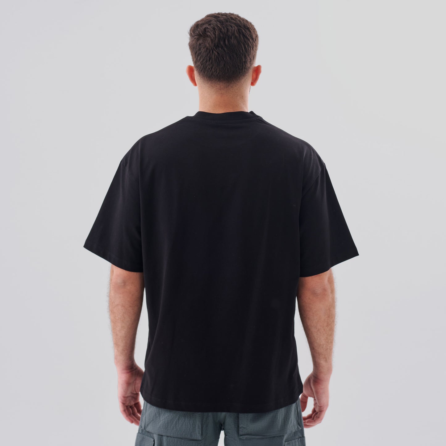 Black Side Stretch T-Shirt