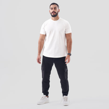 White Camo Zipper T-Shirt