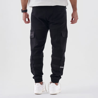 Black Stand Out Sweatpants