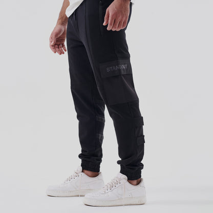 Black Stand Out Sweatpants