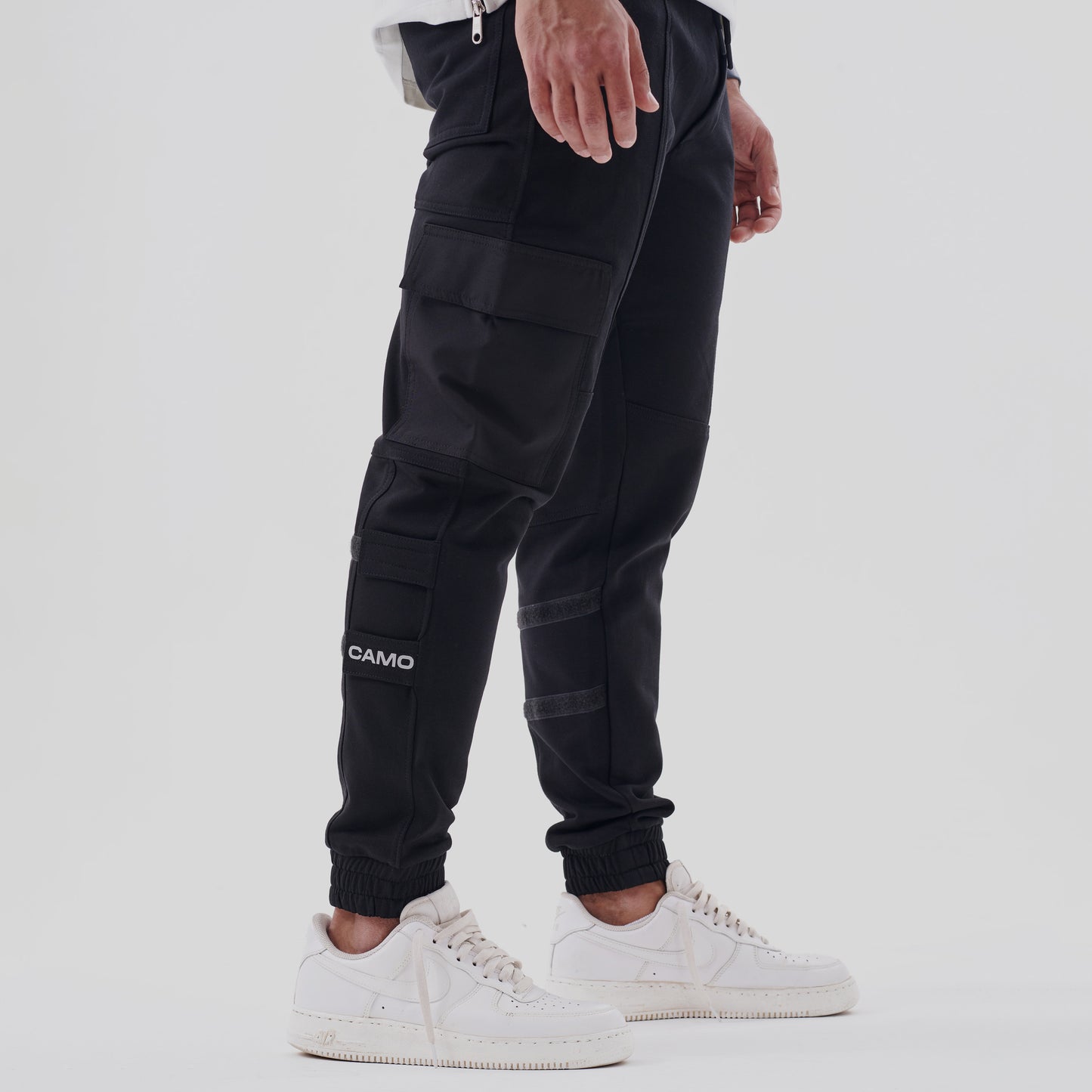 Black Stand Out Sweatpants