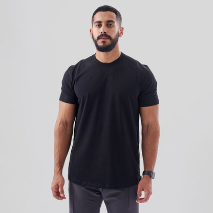 Black Camo Zipper T-Shirt