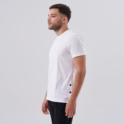 White Side Clips T-Shirt